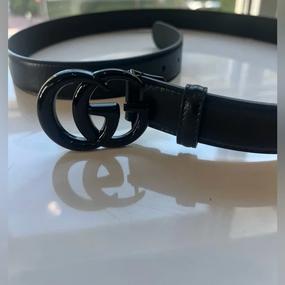 Gucci GG Marmont Black-on-Black Belt
Excellent Condition - Picture 7 of 8